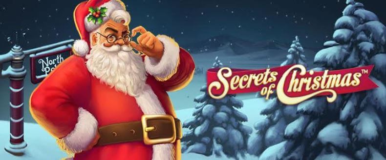 Få 15 free spins på Secrets of Christmas