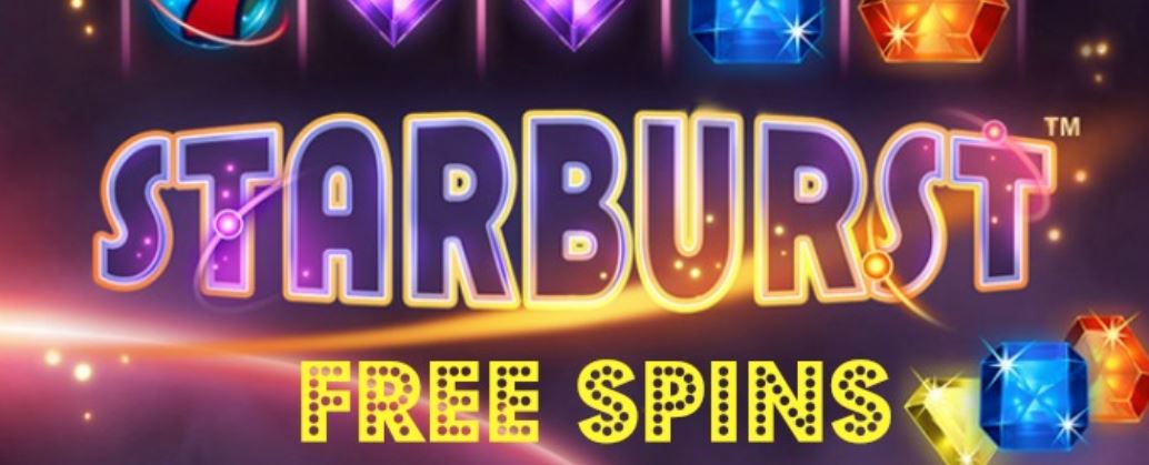 Få free spins på Starburst uten innskudd!